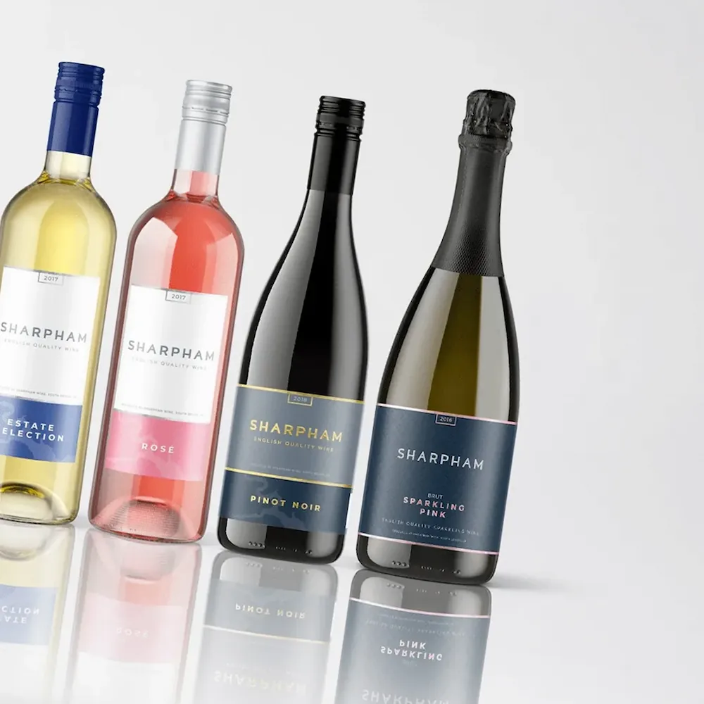 Sharpham Wine vineyard brand strategy Devon