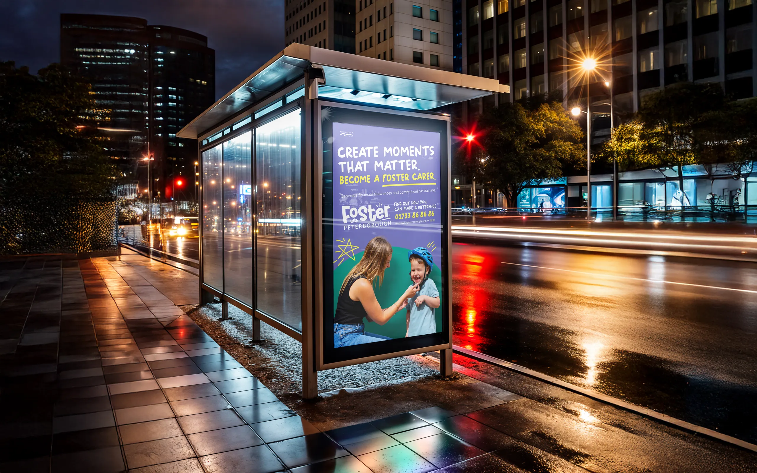 foster_with_peterborough_6_sheet_bus_shelter_poster