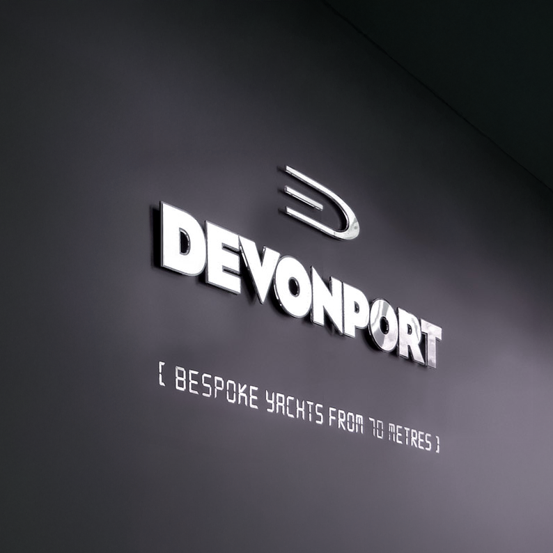 devonport-yachts-logo-on-show-stand-build
