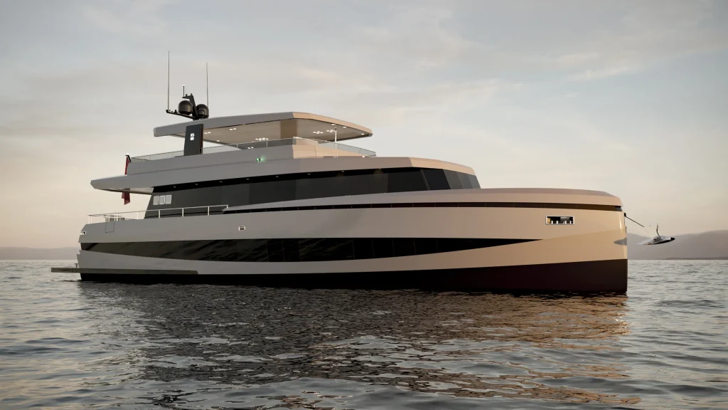 Kingship 88 - Open Flybridge front exterior image