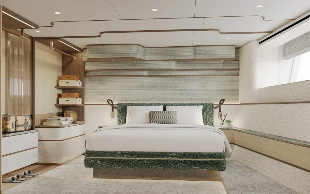 Kingship 88 - Owner Cabin Interior