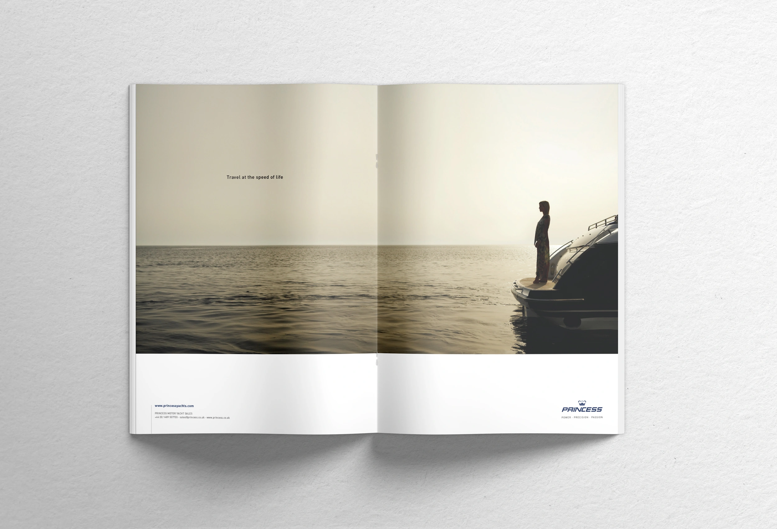 Princess Yachts International Double Page Spread - Lifestyle 1