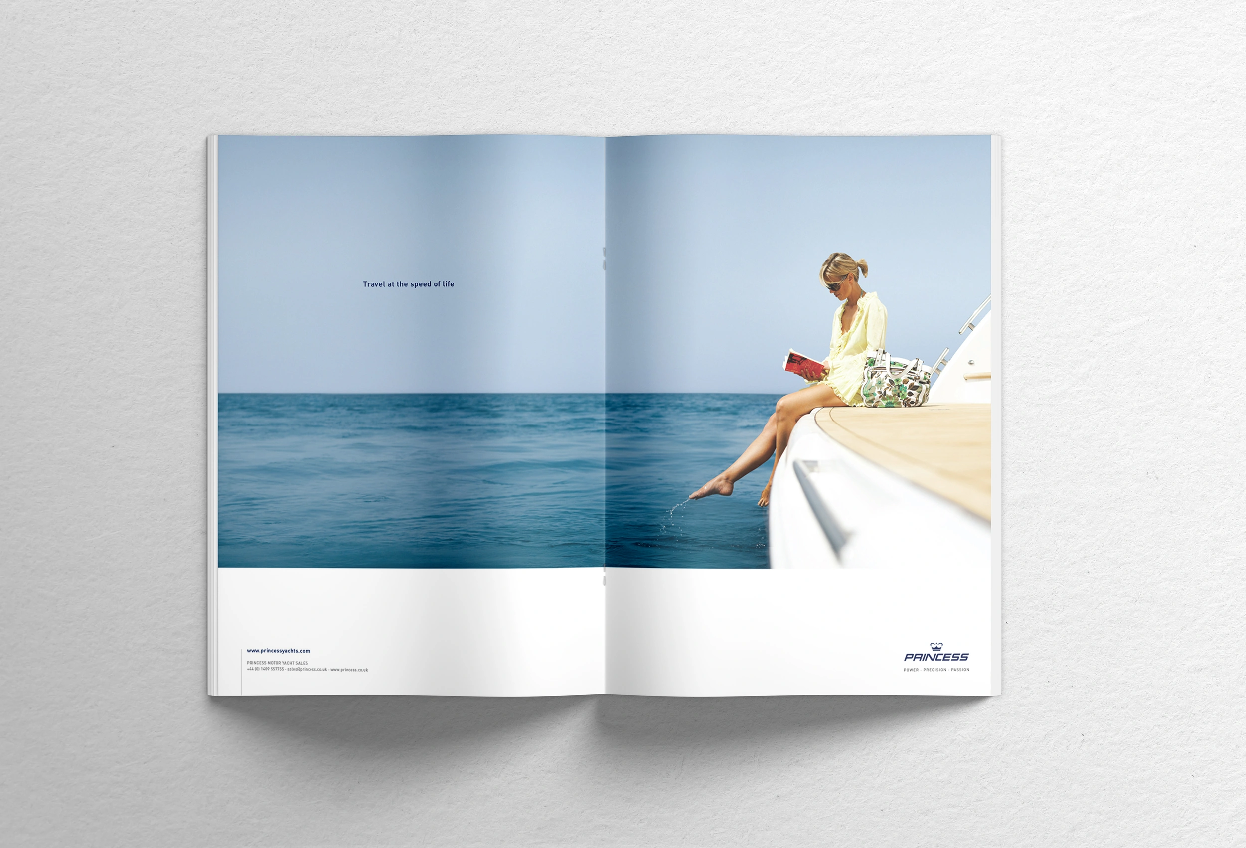 Princess Yachts International Double Page Spread - Lifestyle 2