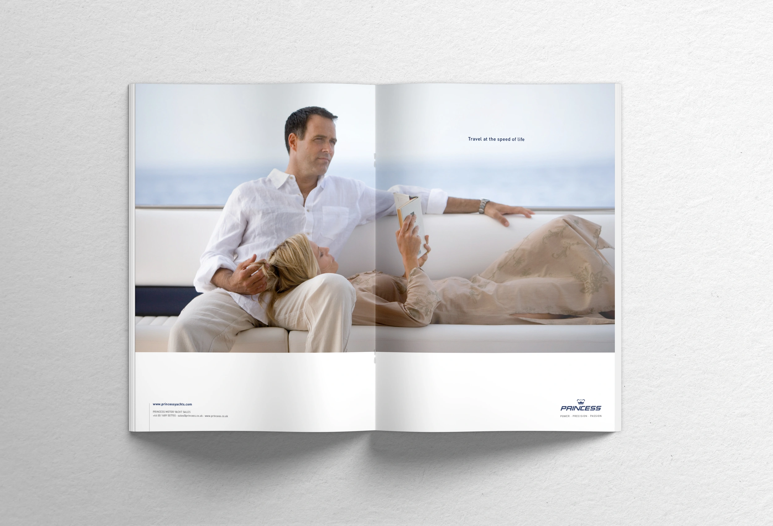 Princess Yachts International Double Page Spread - Lifestyle 3