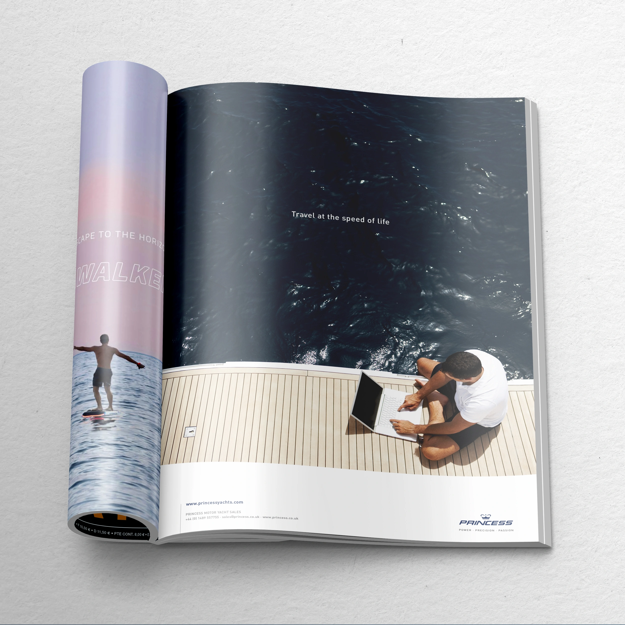 Princess Yachts International Single Page Spread - Lifestyle 6