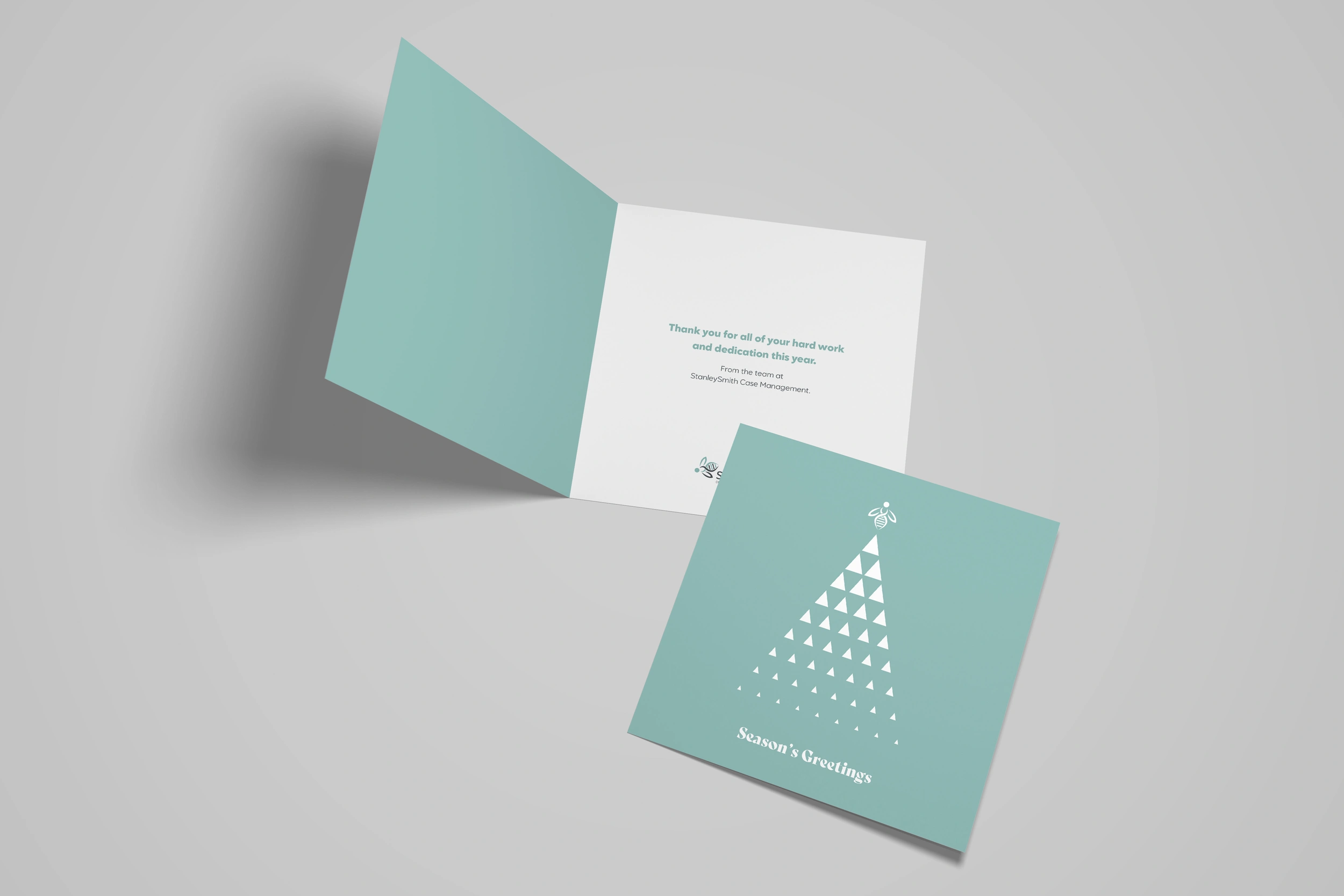 StanleySmith Case Management Christmas Card Design and Print