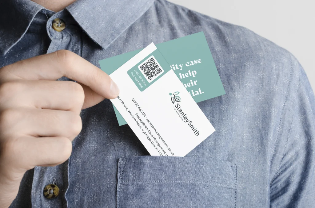StanleySmith Case Management Generic Business Card Design and Print