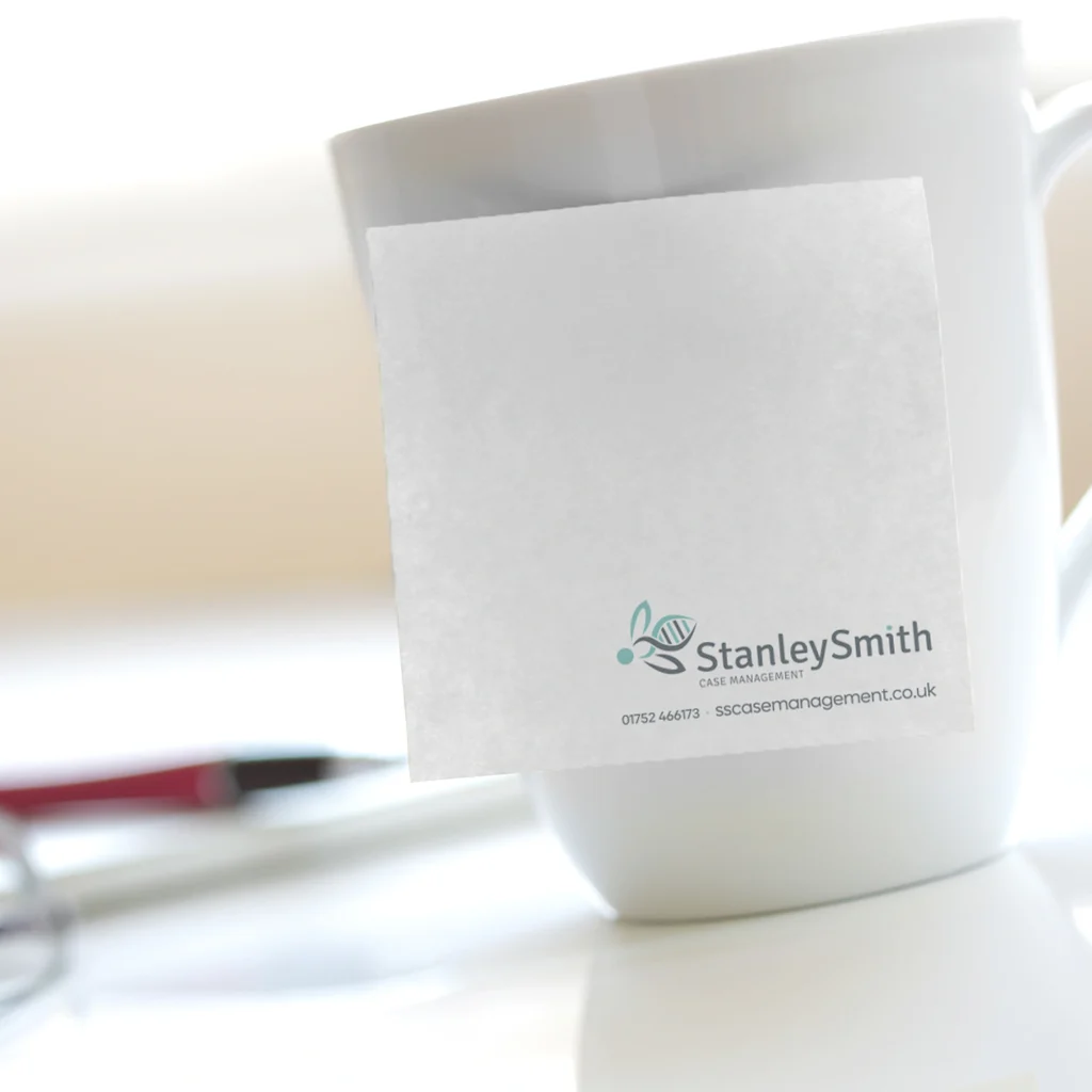 StanleySmith Case Management Post-It Sticky Note Design and Print
